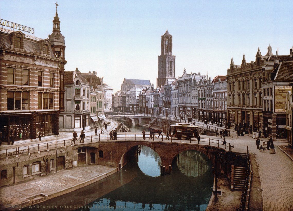 utrecht_-_oude_gracht_en_bakkerbrug_1900